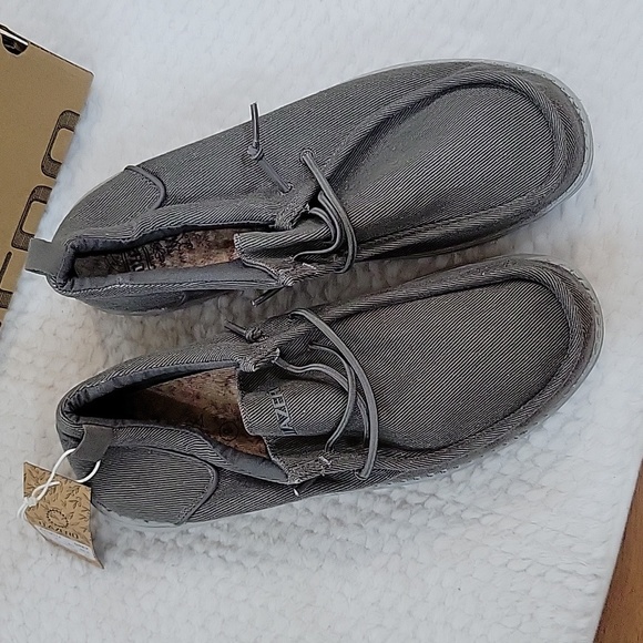 ITAZERO slip-on gray canvas shoes arch support insole plantar fascists  8 New … main image 10
